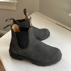 Blundstone 587, grey, US 7.5, AU 4.5.
